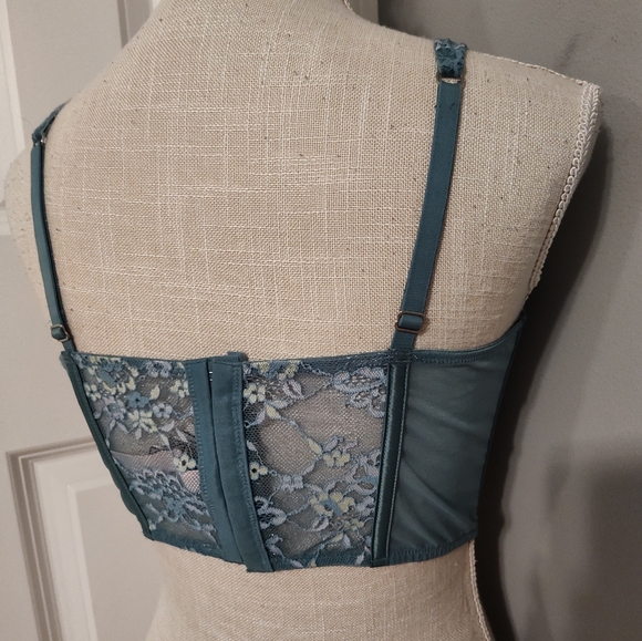 🥰 EUC Victoria's Secret Dream Angels Wicked Unlined Corset Boustier Shapewear - Picture 7 of 16